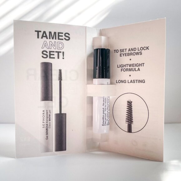 Sephora Collection Clear Brow Gel Transparent - Shape & Set Eyebrow Hair Travel - Picture 2 of 4
